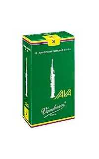 caña sax soprano - vandoren java verde nº3